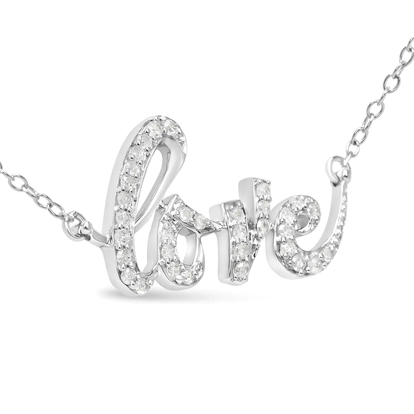 "LOVE" Pendant Necklace
