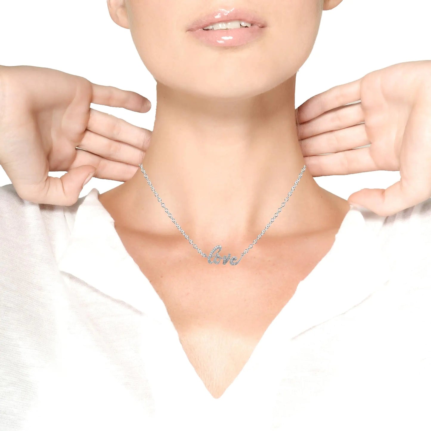 "LOVE" Pendant Necklace