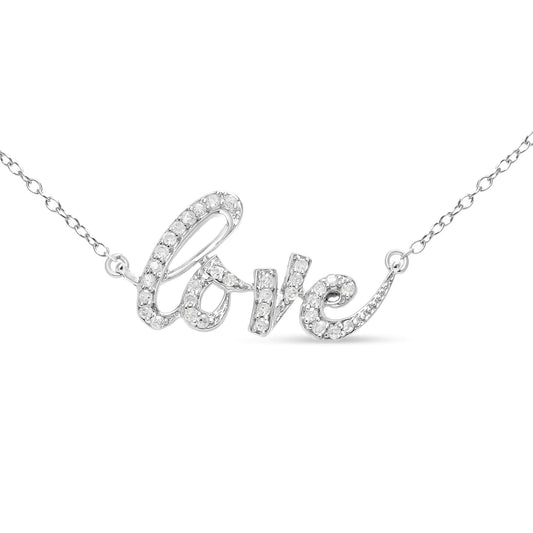 "LOVE" Pendant Necklace